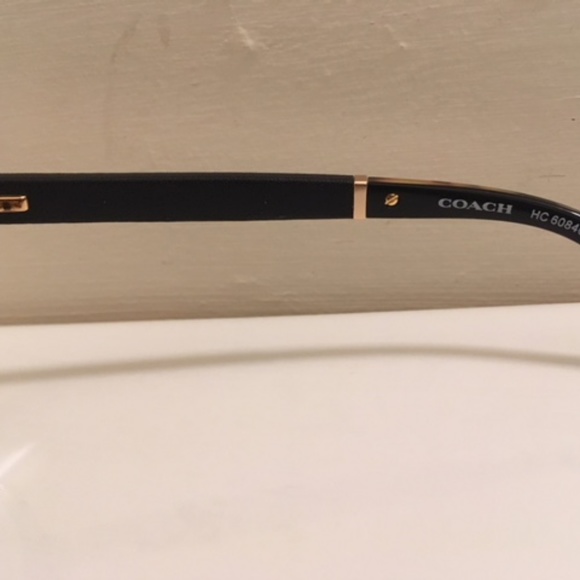 NWT Coach eyeglass frames dark tortoise HC 6084Q - Picture 4 of 8